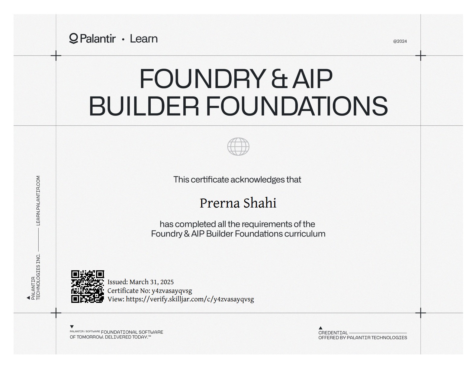 Foundry & AIP Builder Foundations